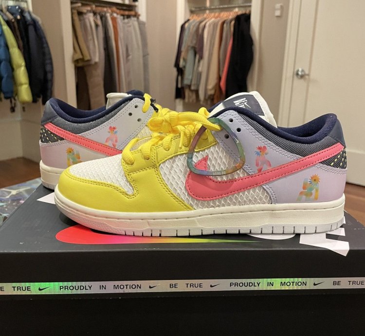 Nike Sb Dunk Low Pro Be True Xavier Schipani