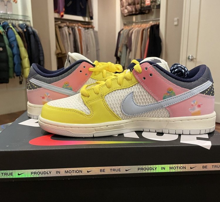 Nike Sb Dunk Low Pro Be True Xavier Schipani