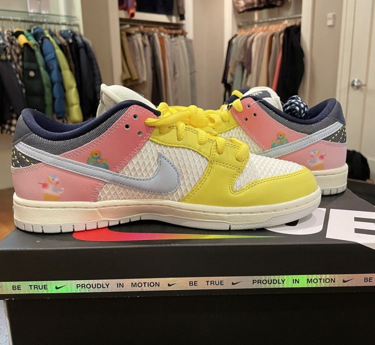 Nike Sb Dunk Low Pro Be True Xavier Schipani