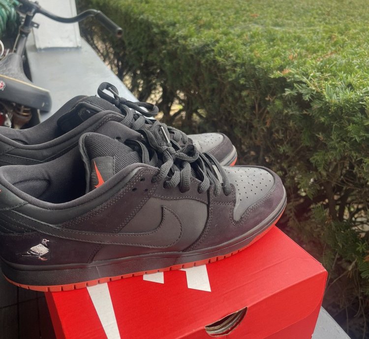 Nike Sb Dunk Low Pro Black Pigeon