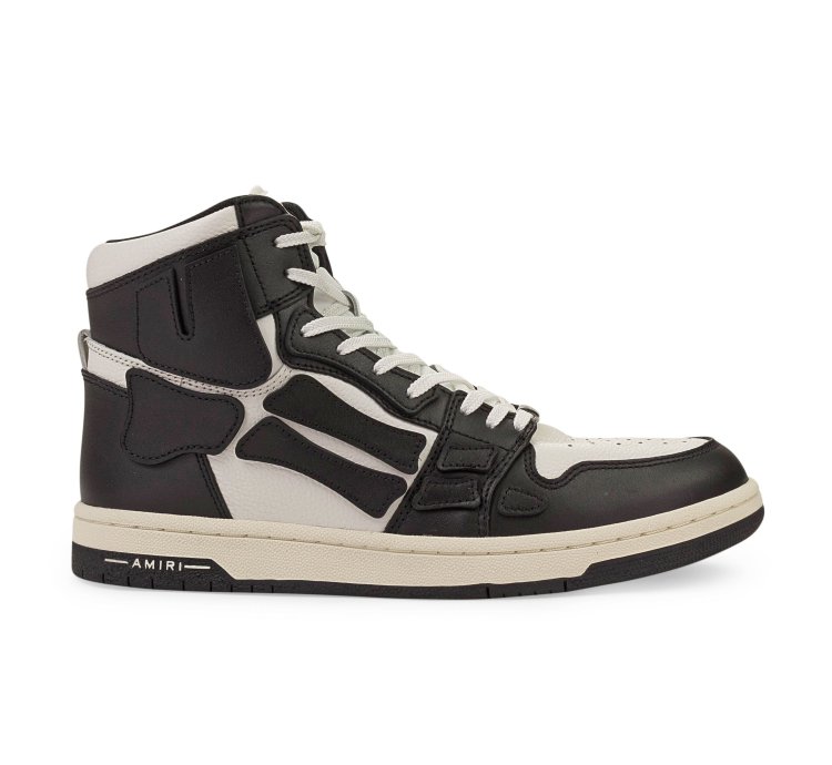 Skel Top Hi Black White Sneakers Size 43