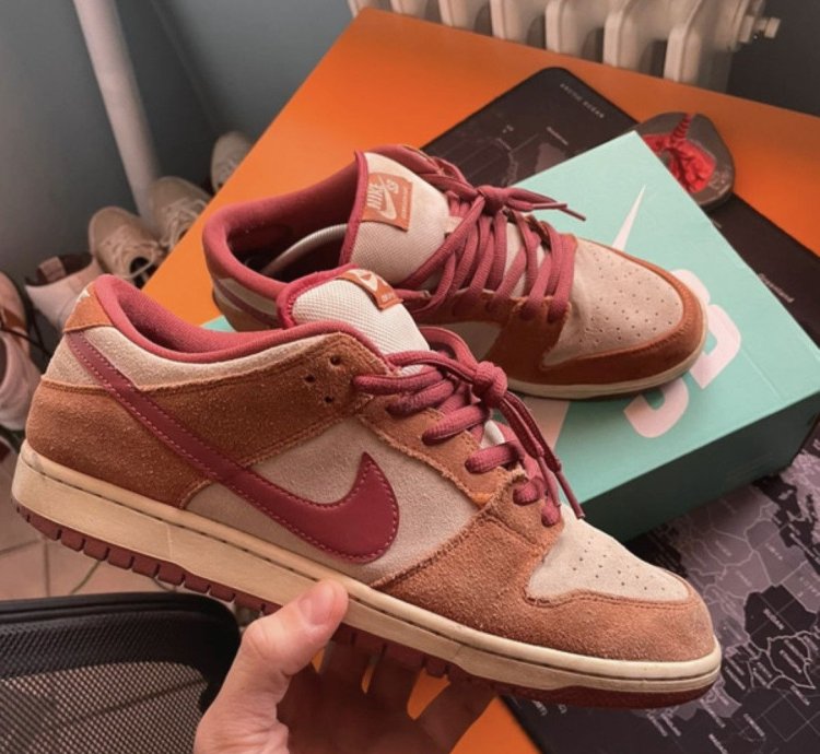 Nike Sb Dunk Low Pro Dark Russet Cedar