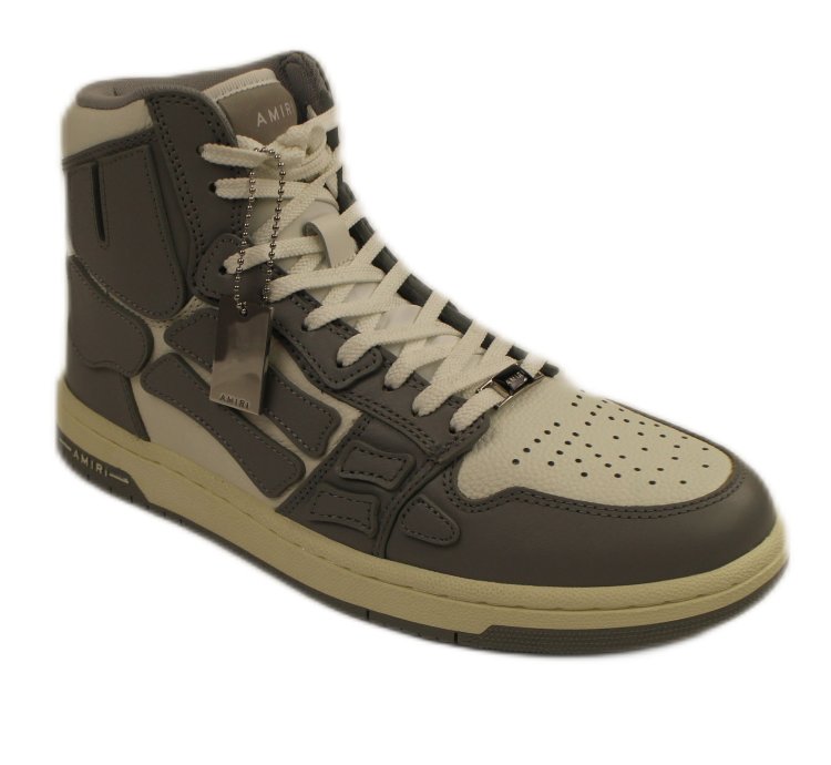 Skel Top Hi Grey White Sneakers Size 44