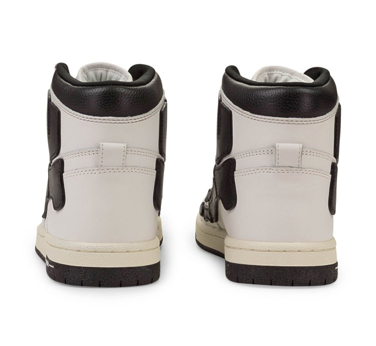 Skel Top Hi White Black Sneakers Size 46
