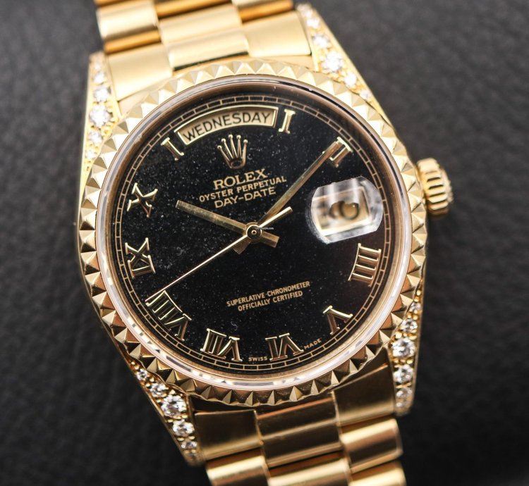 Rolex Day-date 36 Ferrite Dial Day-date 36 Yellow Gold President