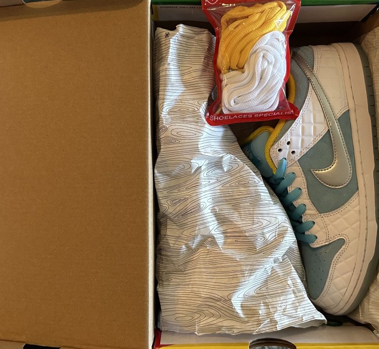 Nike Sb Dunk Low Pro Ftc Lagoon Pulse Dh7687-400 9 5