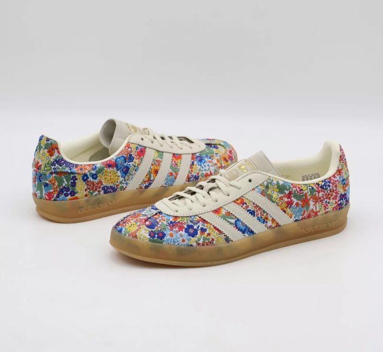 Liberty London Adidas Originals Gazelle Indoor Floral Embroide Jp5309