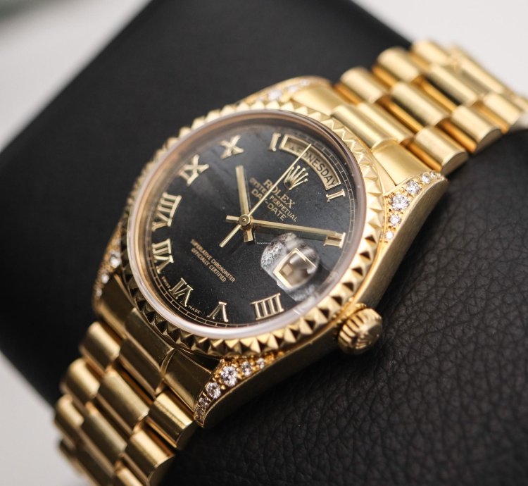 Rolex Day-date 36 Ferrite Dial Day-date 36 Yellow Gold President