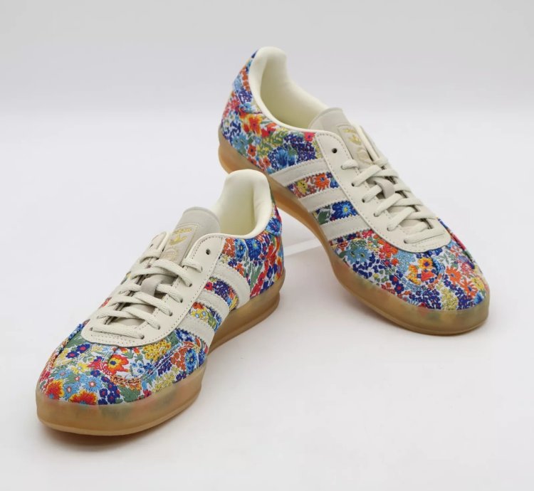 Liberty London Adidas Originals Gazelle Indoor Floral Embroide Jp5309