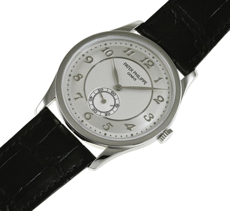 Patek Philippe Calatrava 5196p-001 Manual Winding Platinum Good