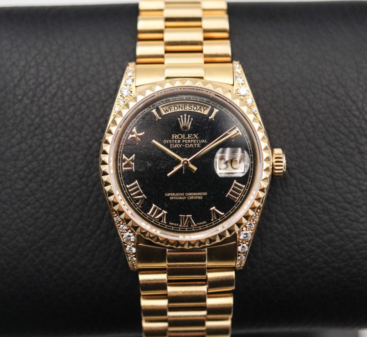 Rolex Day-date 36 Ferrite Dial Day-date 36 Yellow Gold President