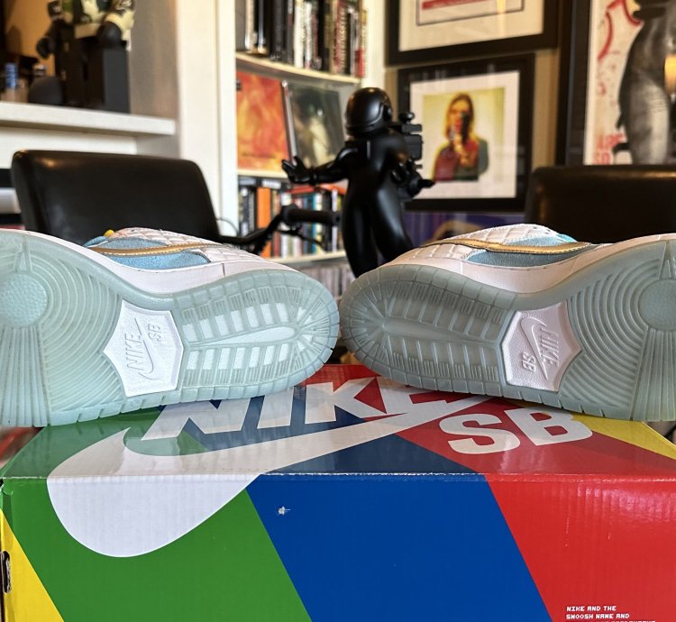 Nike Sb Dunk Low Pro Ftc Lagoon Pulse Dh7687-400 9 5