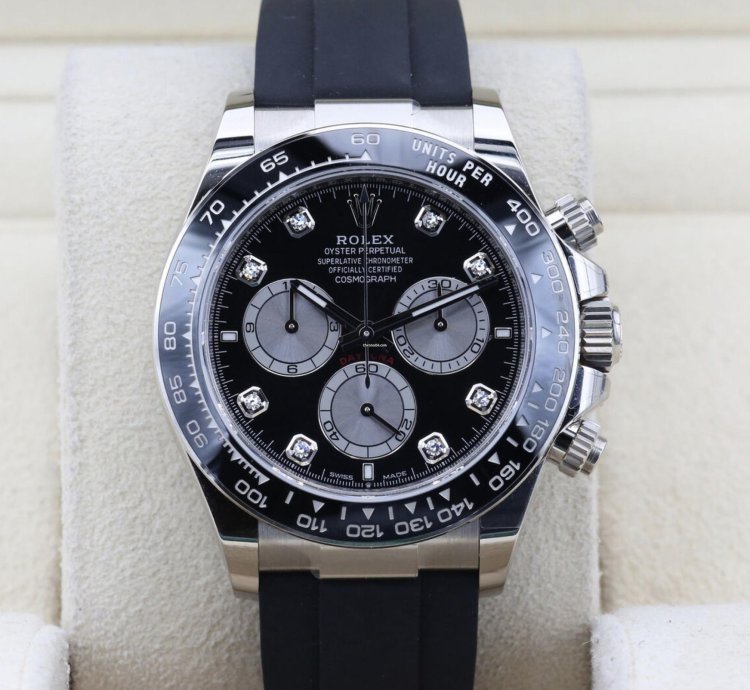 Rolex Daytona 126519ln Diamant Black Diamond Neu 2024 Full Set