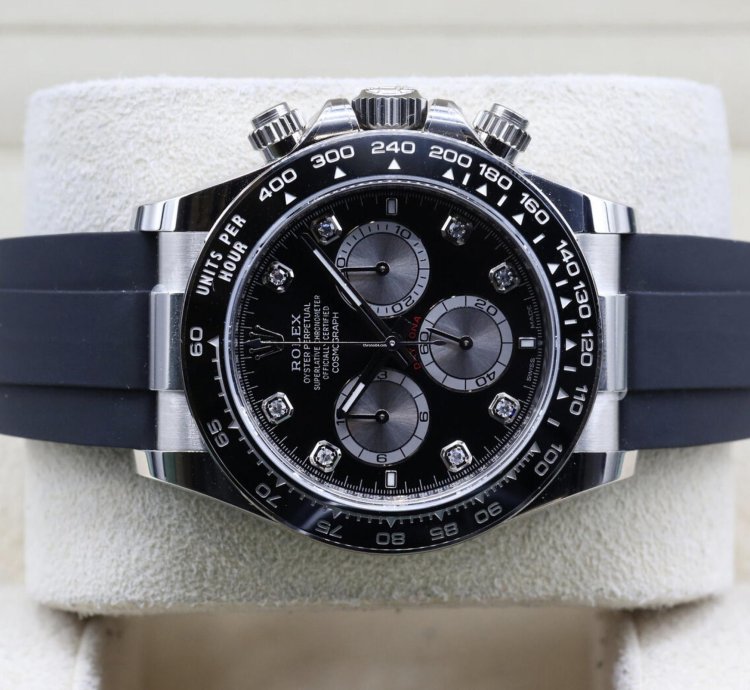 Rolex Daytona 126519ln Diamant Black Diamond Neu 2024 Full Set
