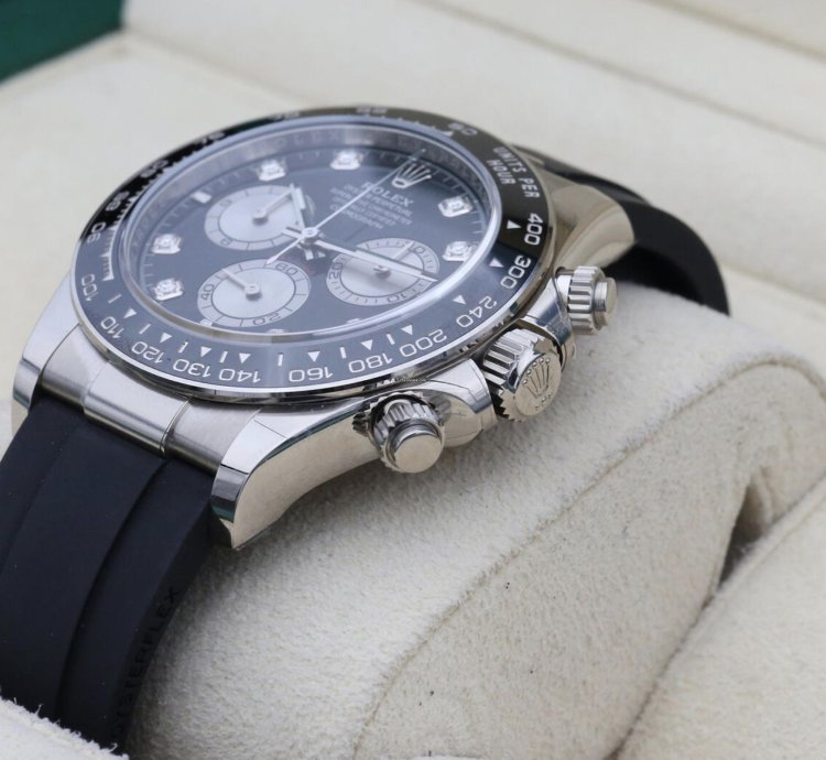 Rolex Daytona 126519ln Diamant Black Diamond Neu 2024 Full Set