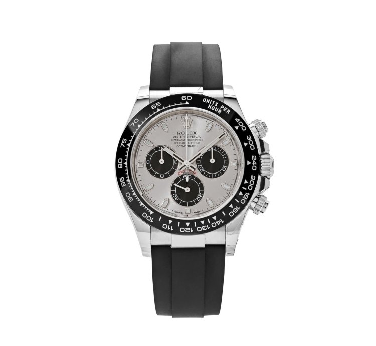 Rolex Daytona 126519ln Ghost White Gold Steel And Bright Black Dial 2025