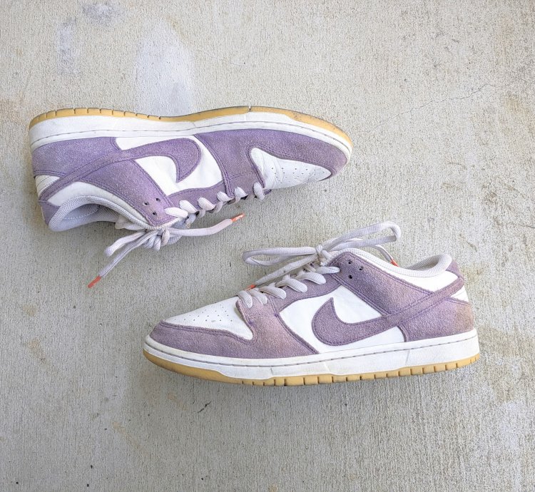 Nike Sb Dunk Low Pro Iso Orange Label Court Purple