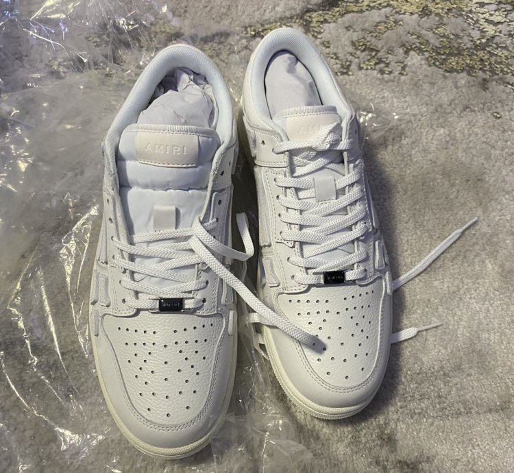 Skel-top Leather Sneakers