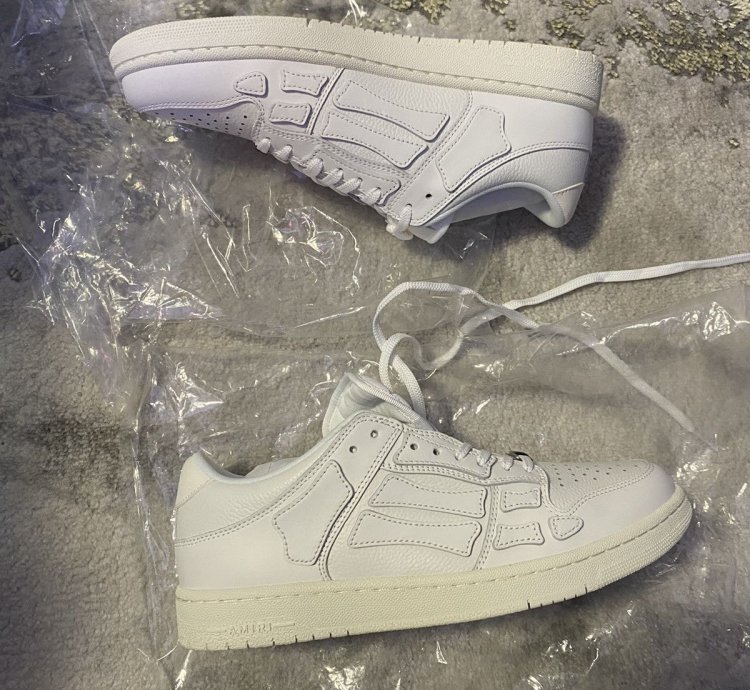 Skel-top Leather Sneakers