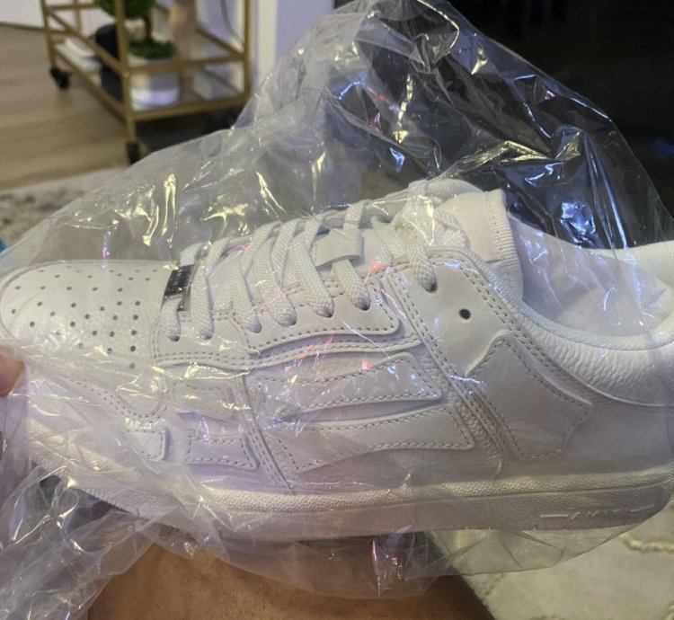 Skel-top Leather Sneakers