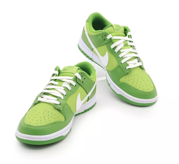 Nike Dunk Low Kermit Chlorophyll Vivid Apple Sea Light Green Dj6188-300