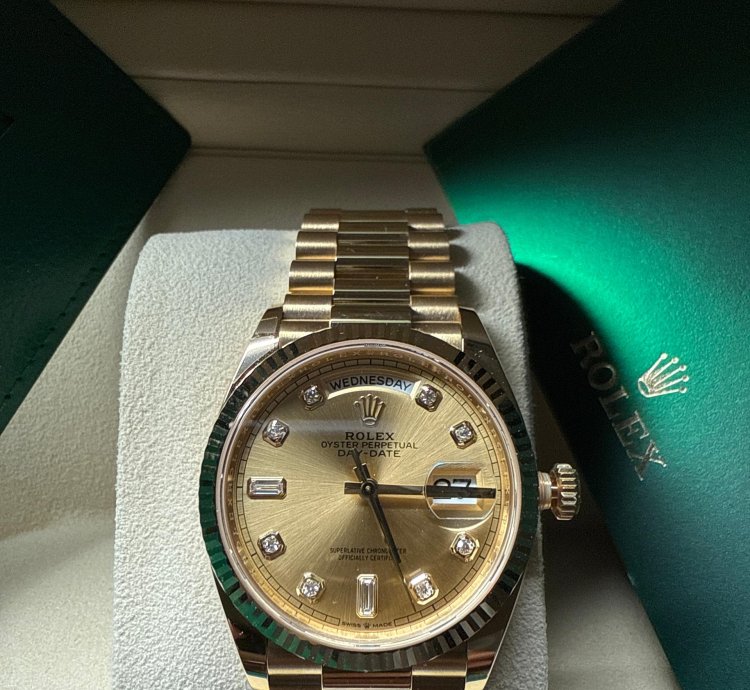 Rolex Day-date 36 Full Set - Ungetragen