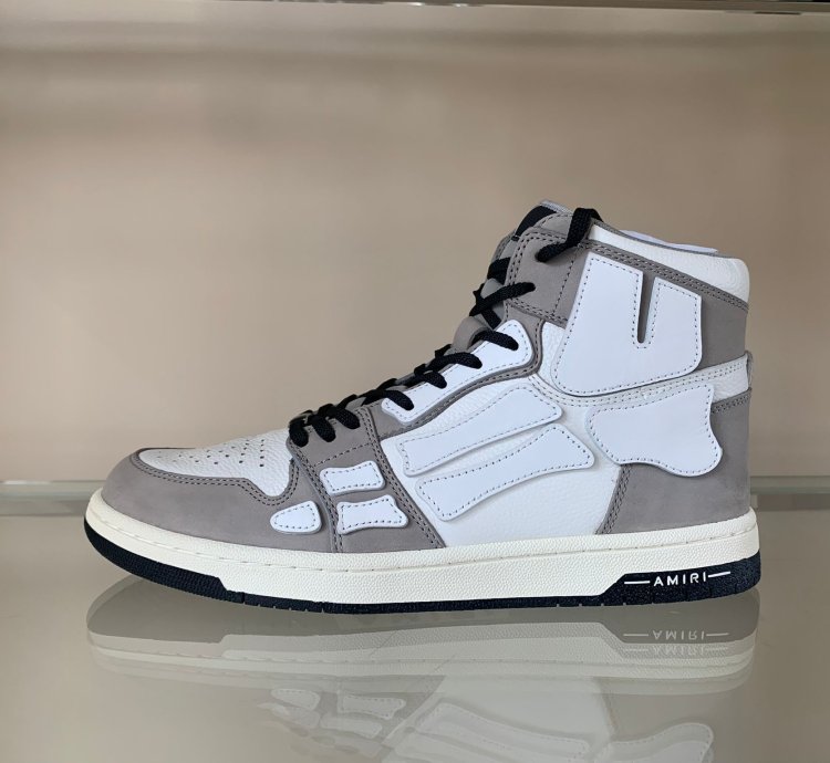 Skeleton High Top In Grey
