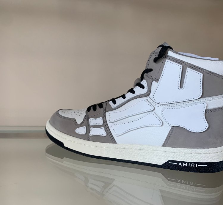 Skeleton High Top In Grey