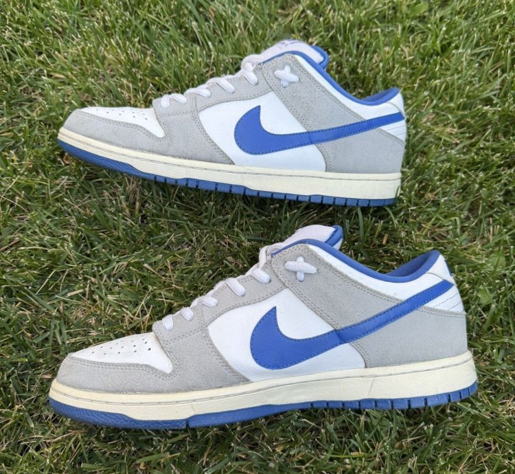 Nike Sb Dunk Low Pro Matte Silver Varsity Royal 2011