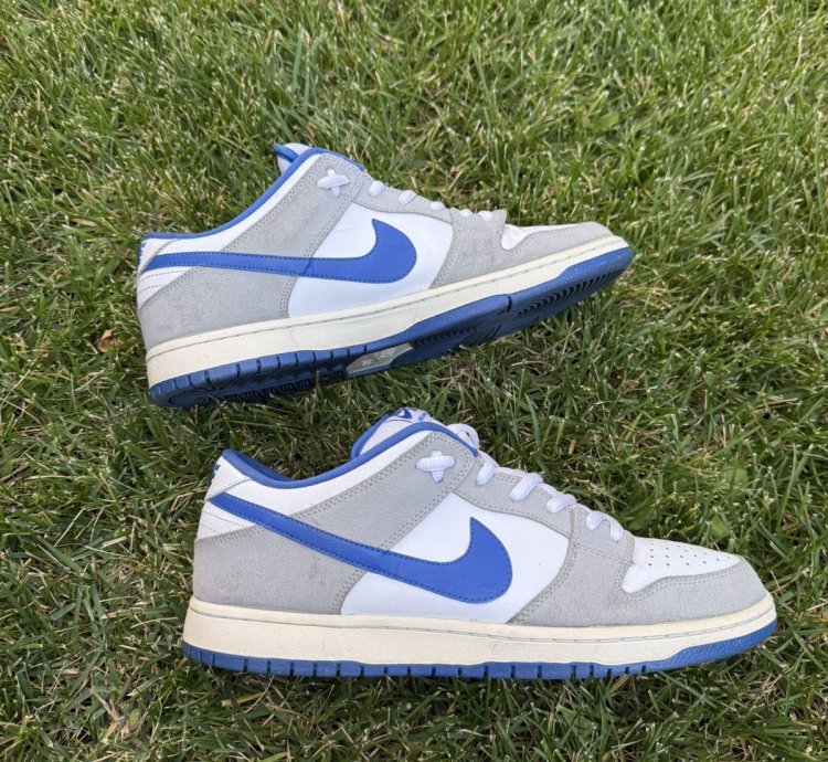 Nike Sb Dunk Low Pro Matte Silver Varsity Royal 2011