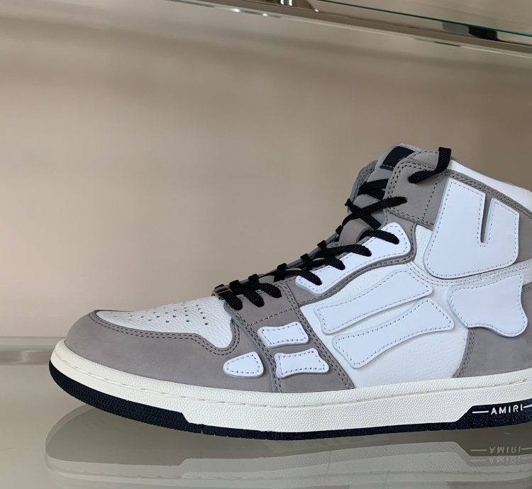Skeleton High Top In Grey
