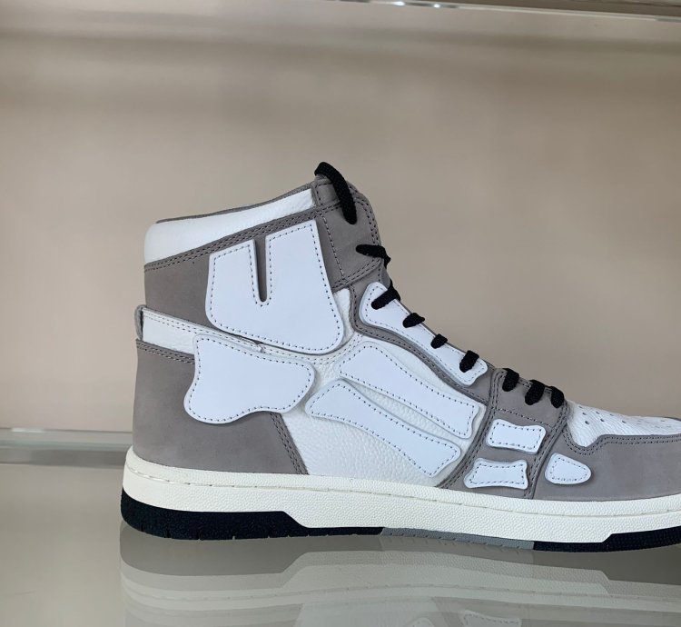 Skeleton High Top In Grey