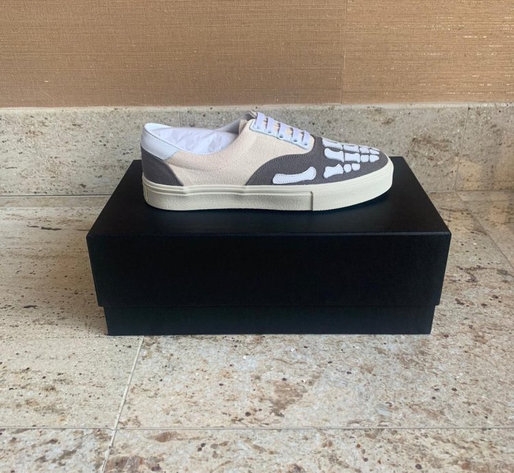 Skeleton Slip On Sneakers