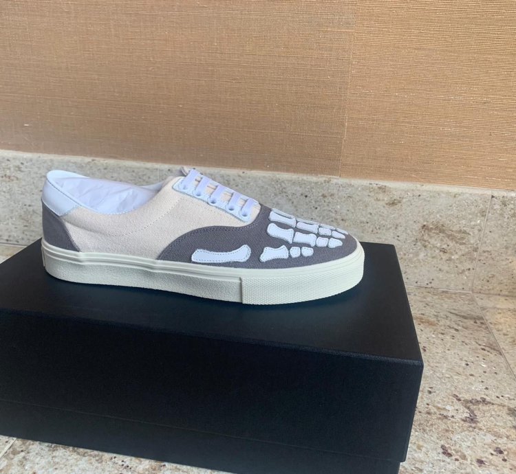 Skeleton Slip On Sneakers