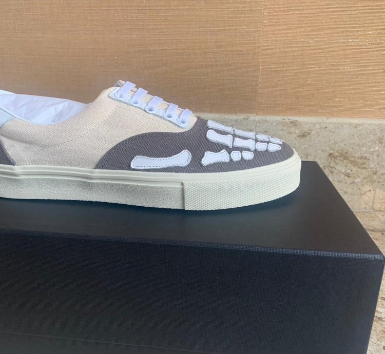 Skeleton Slip On Sneakers