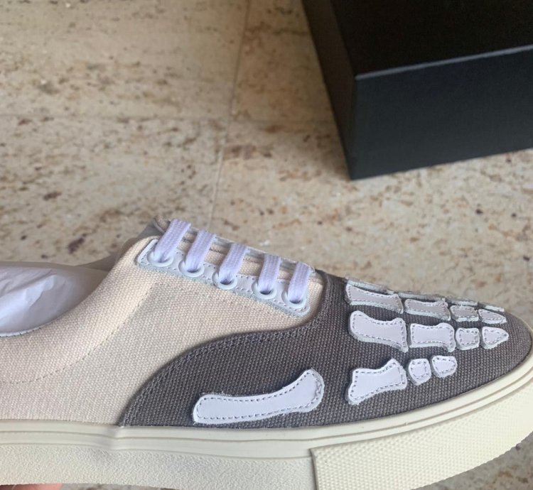 Skeleton Slip On Sneakers