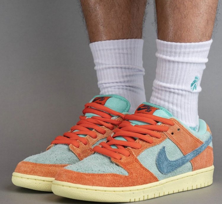 Nike Sb Dunk Low Pro Noise Aqua Emerald Rise Final Drop