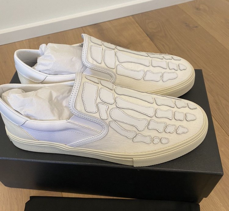 Skeleton White Sneakers