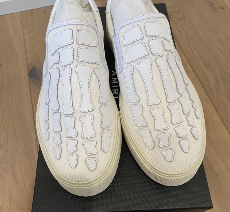 Skeleton White Sneakers
