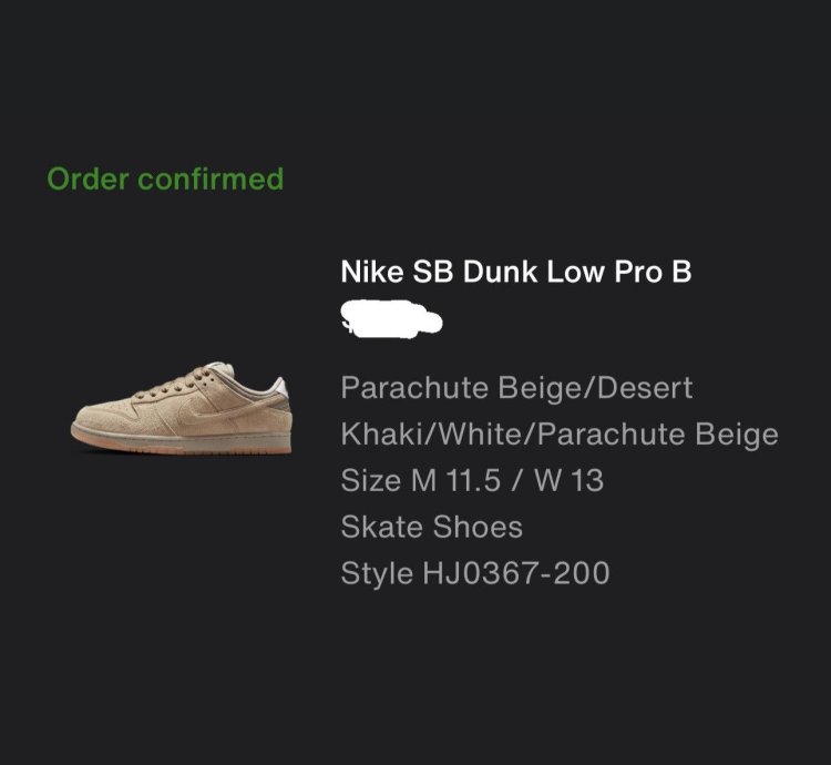 Nike Sb Dunk Low Pro Parachute Beige