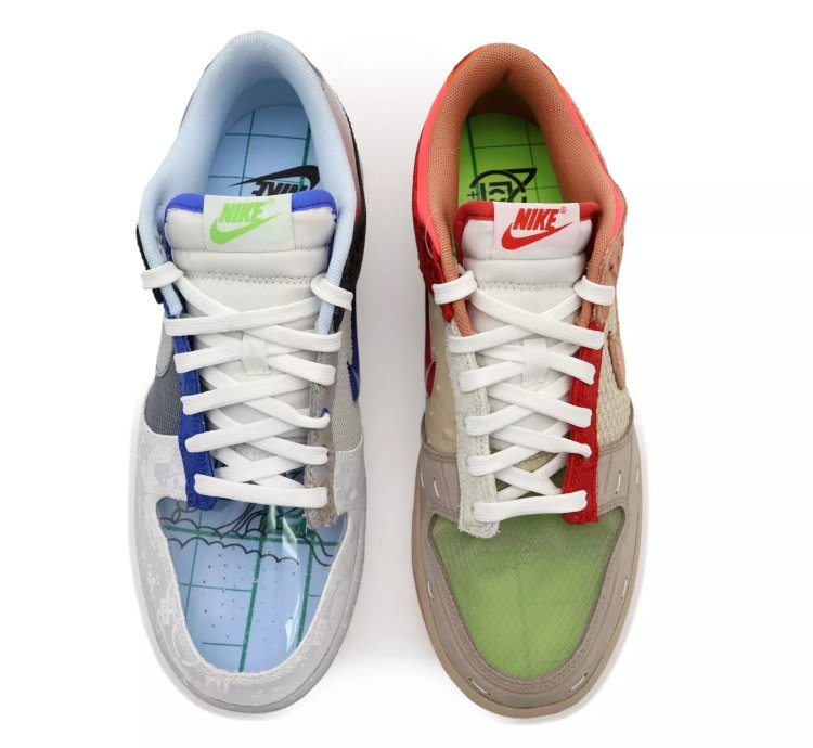 Clot Nike Dunk Low Sp What The Clot Multi Color Fn0316-999