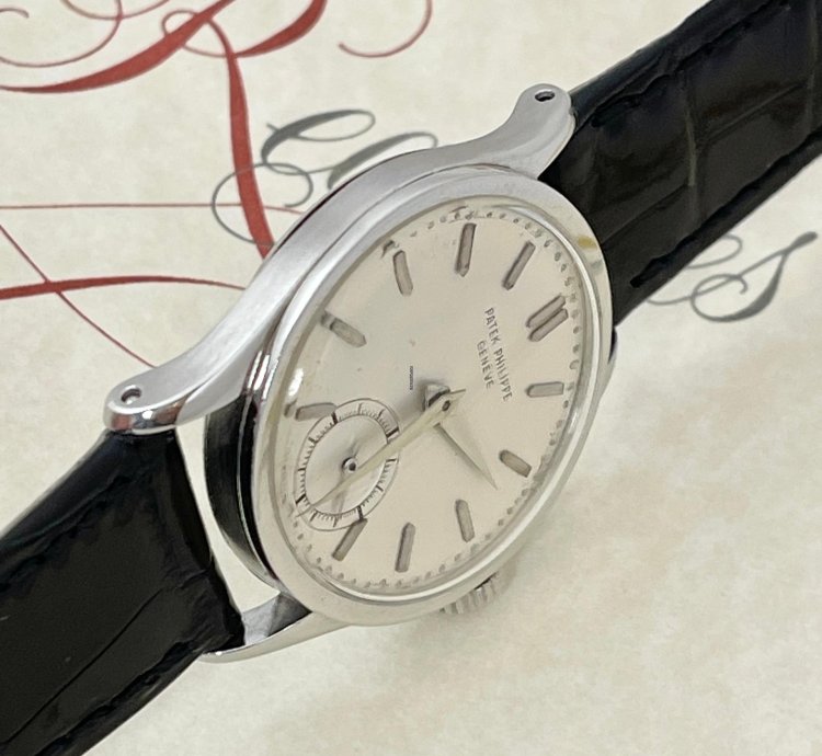 Patek Philippe Calatrava 96 Platinum Index Platinum Rare