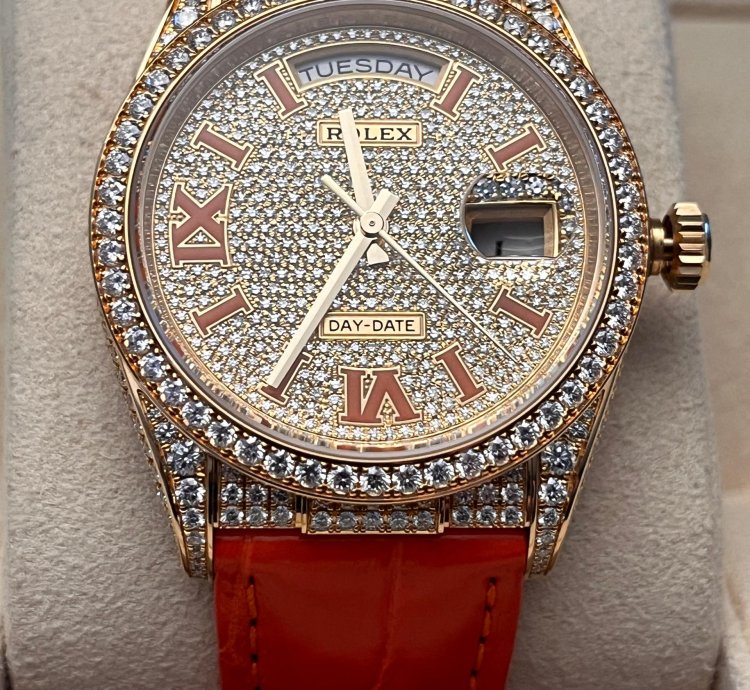 Rolex Day-date 36 Full Set Ungetragen Neuwertig Von Dt Konzession Top