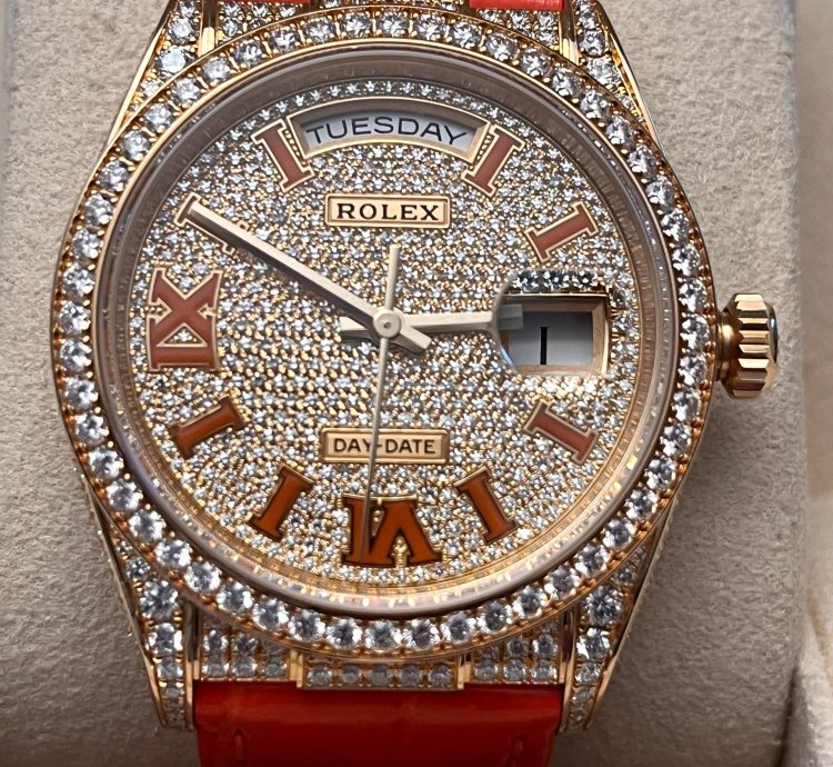 Rolex Day-date 36 Full Set Ungetragen Neuwertig Von Dt Konzession Top