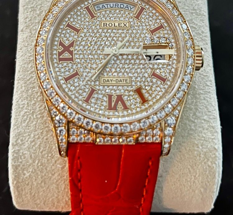 Rolex Day-date 36 Full Set Ungetragen Neuwertig Von Dt Konzession Top