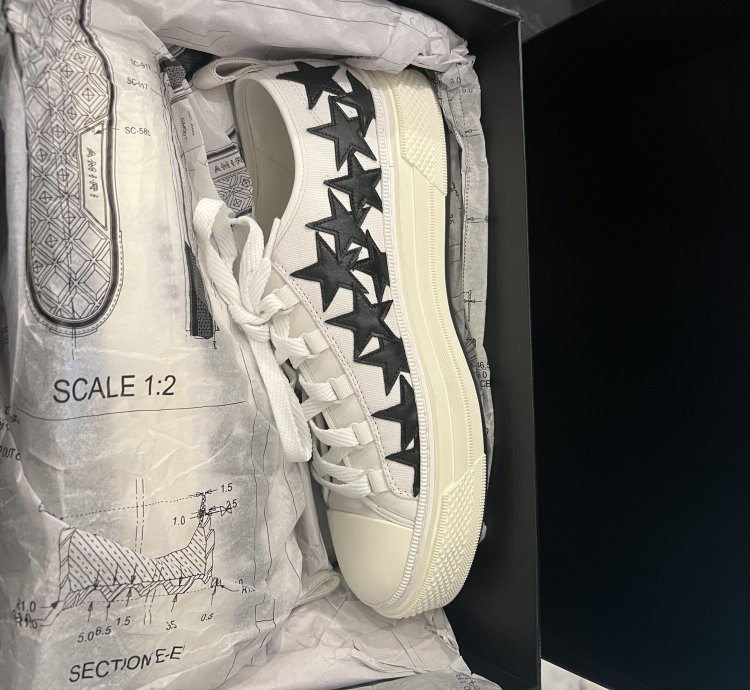 Stars Court Canvas Low-top Sneakers