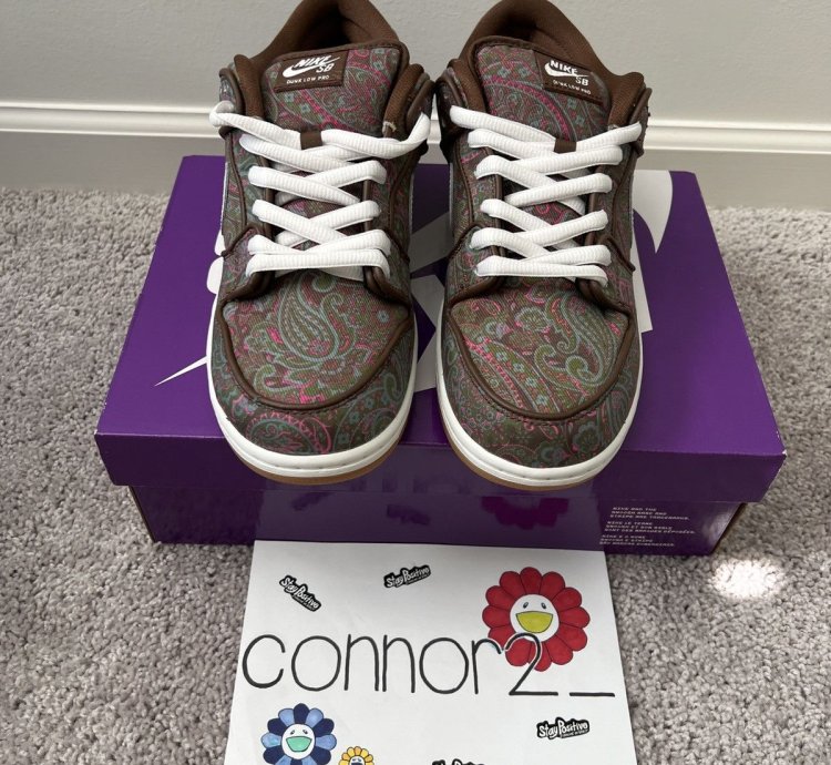Nike Sb Dunk Low Pro Premium Paisley