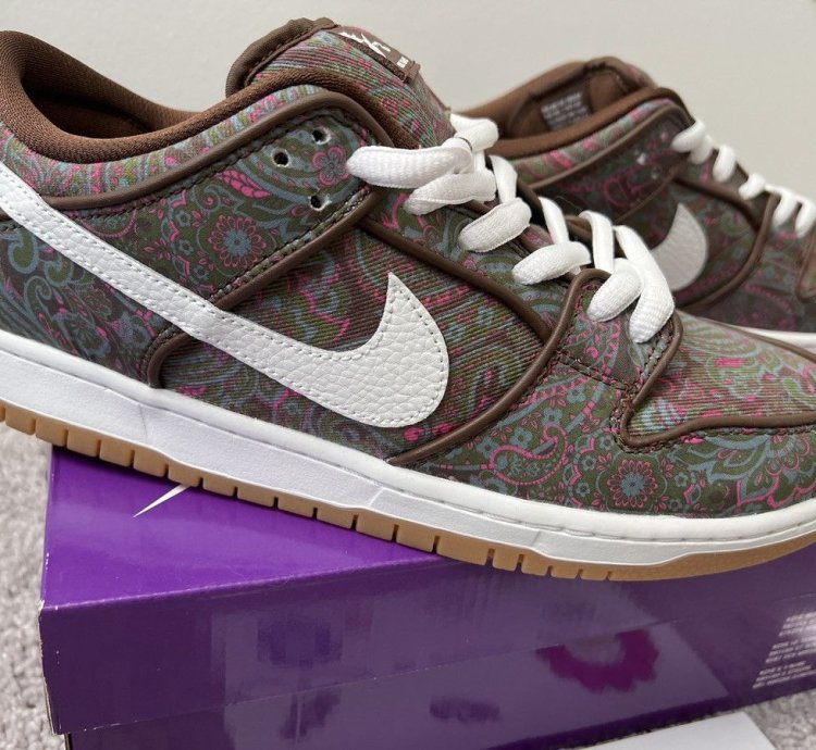 Nike Sb Dunk Low Pro Premium Paisley