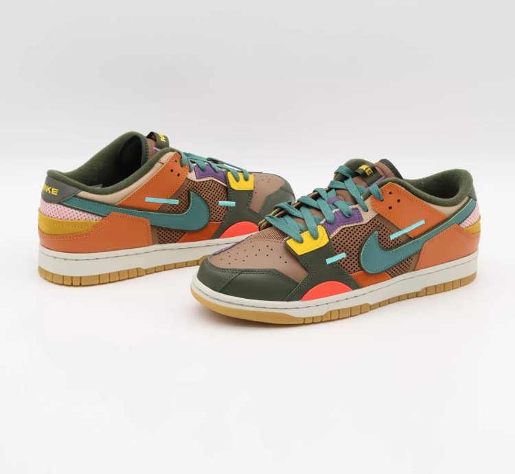 Nike Dunk Low Scrap Archeo Brown Mosaic Bicoastal Sport Spice Db0500-200