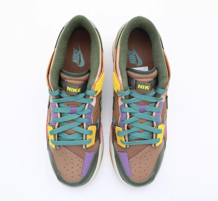 Nike Dunk Low Scrap Archeo Brown Mosaic Bicoastal Sport Spice Db0500-200